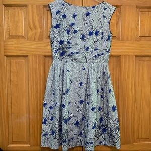 Lazybones Australia Cotton Blue Floral Dress
